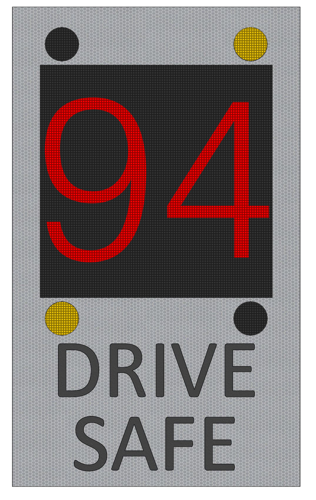 Over Speed Over Speed Radar Sign