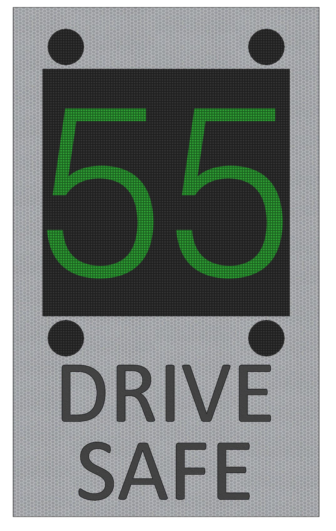Under Speed Under Speed Radar Sign